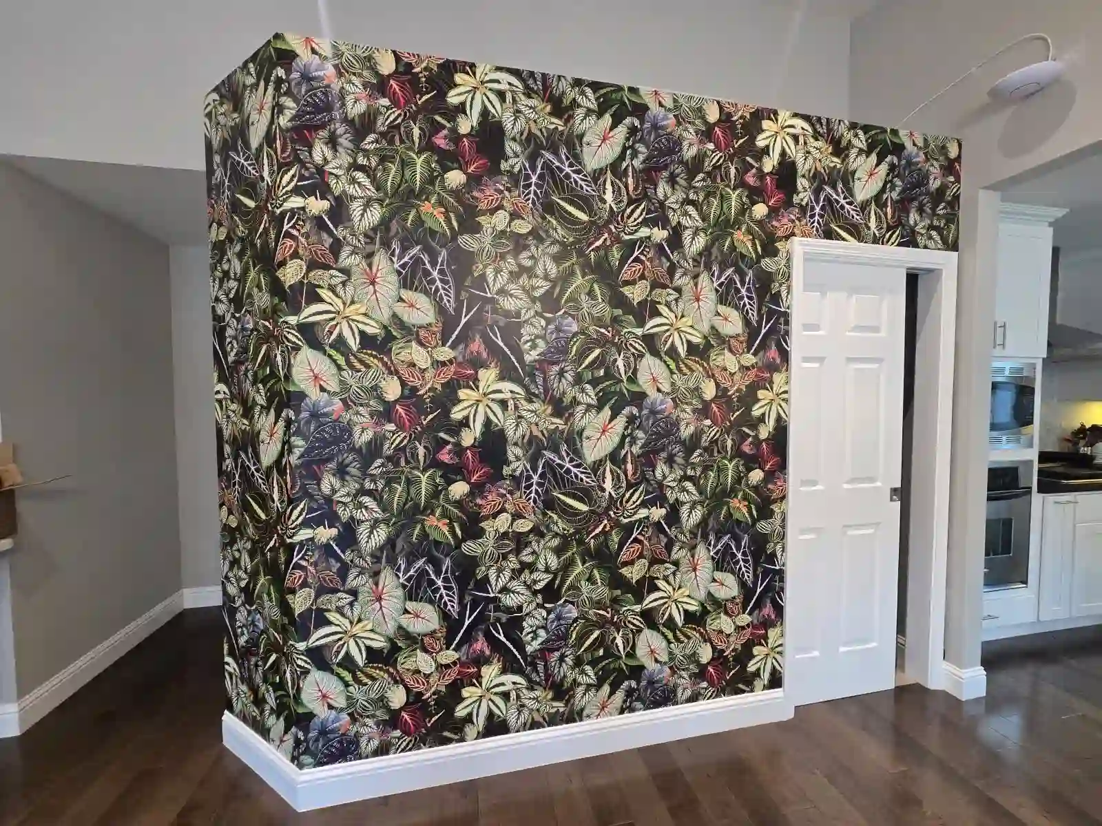 Residential wallpaper installation in San Francisco